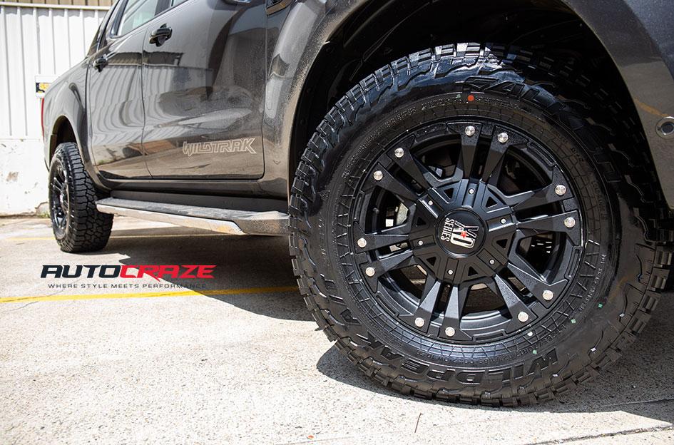 FORD RANGER MONSTER XD 2 MATTE BLACK